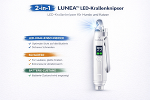 LUNEA™ 2-in-1 LED Krallenknipser – sicher & stressfrei schneiden
